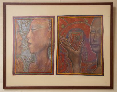 Abraham PINCAS (1945-2015)
Femmes africaines
Deux...