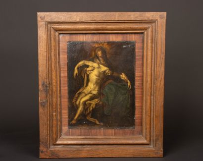 Ecole flamande XVIII°
Pieta
Huile sur cuivre...