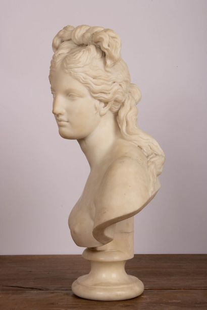Holme CARDWELL (1813/15-c.1895) d'après 
Vénus
Buste...