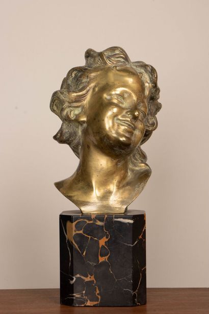 Jean-Baptiste CARPEAUX (1827-1875) d'après.
Buste...