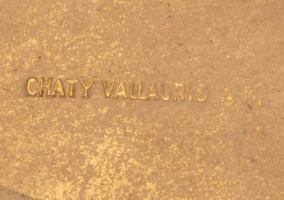 CHATY Vallauris,
Miroir soleil, souligné...