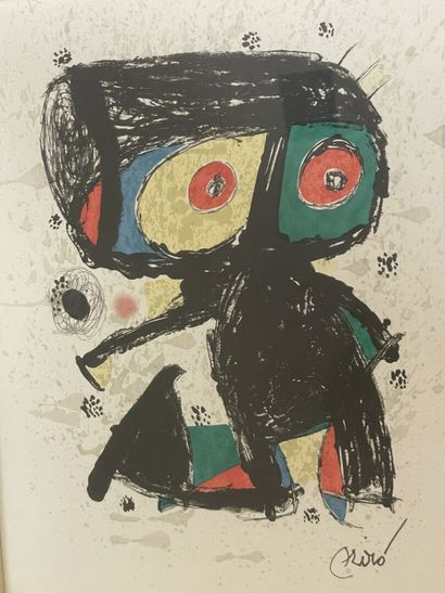 Joan MIRÒ (1893-1983) 
Polígrafa, XV años....
