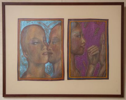 Abraham PINCAS (1945-2015)
Femmes africaines
Deux...