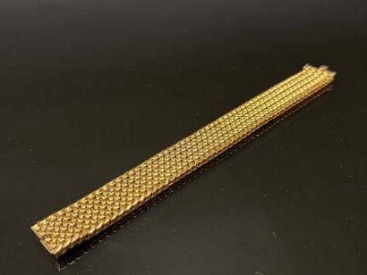 Cuff bracelet in vermeil.
925°/00.
L: 19.5...