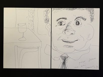 David HOCKNEY (born 1937),
Portrait of a...