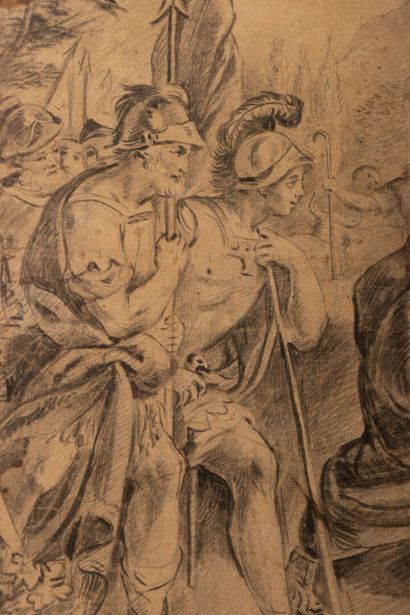 Ecole Française fin XVIII° d'après la gravure...