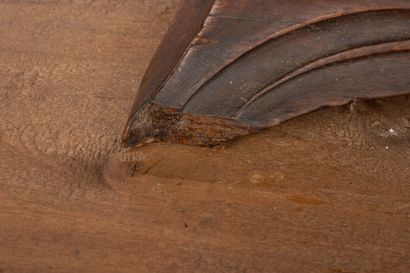 Coffret en bois sculpté à décor de Vénus...