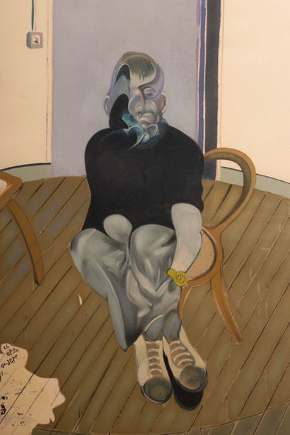Francis BACON ( 1909-1992) 
Self-portrait
Lithograph...