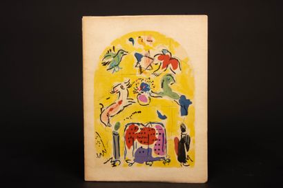 Marc CHAGALL 
Vitraux pour Jérusalem - Paris...