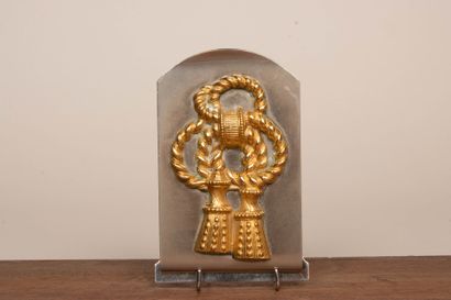 HERMES -Paris
Mail clip in silver-plated...