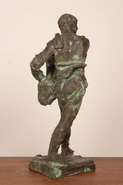 Ecole Française XX° dans le gout de l'antique
Gladiateur...