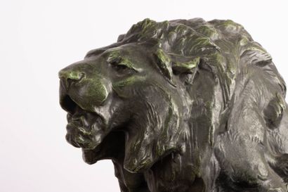 Maximilien Louis FIOT (1886-1953) 
Lion et...