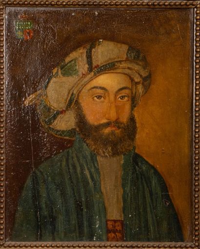 PERSE fin XVIII° début XIX°
Dignitaire ottoman.
huile...