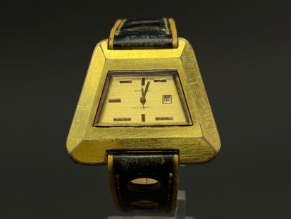 SANDOZ 
Men's wristwatch with trapezoidal...