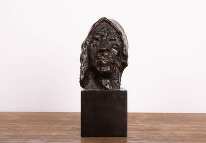 Jean JANSEM (1920-2013)
Tête d'homme capuchée
Epreuve...