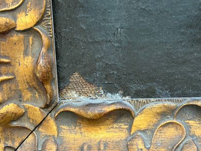 Ecole italienne XVIII°
L'annonciation.
huile...