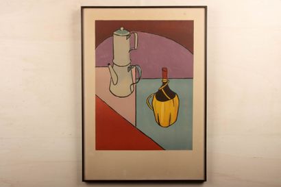 Alberto MAGNELLI (1888-1971) 
Still life...