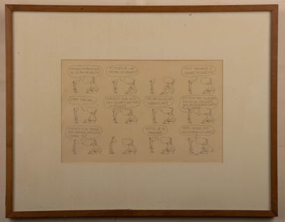 COPI ( 1939-1987)
Scenettes
Fine felt-tip...