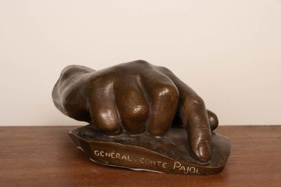 Moulage de la main de Charles Pierre Victor,...