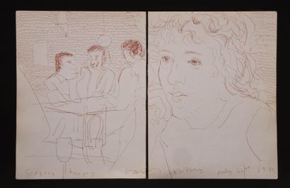 David HOCKNEY (born 1937),
Gregory Hungry,...