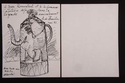 David HOCKNEY (born 1937),
An other Coffee...