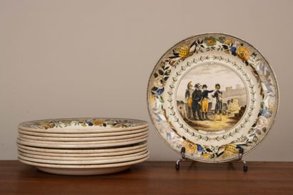 Louis Martin LEBEUF (1792-1854) pour la Manufacture...