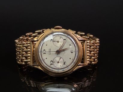 Men's wristwatch in SINEX gold.
Swiss hallmark...