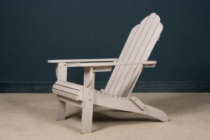 Ensemble de six grands fauteuils de jardin...