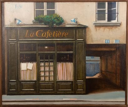 Sergio CECCOTTI (1935)
The Coffee Pot
Oil...