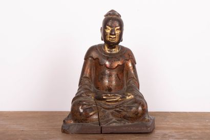 VIETNAM ou CHINE
Moine en prière
Statuette...
