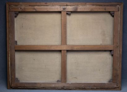 Ecole italienne XVIII°
L'annonciation.
huile...