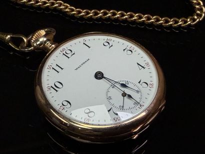 Pocket watch in 14K gold, 585°/00
Gross weight:...