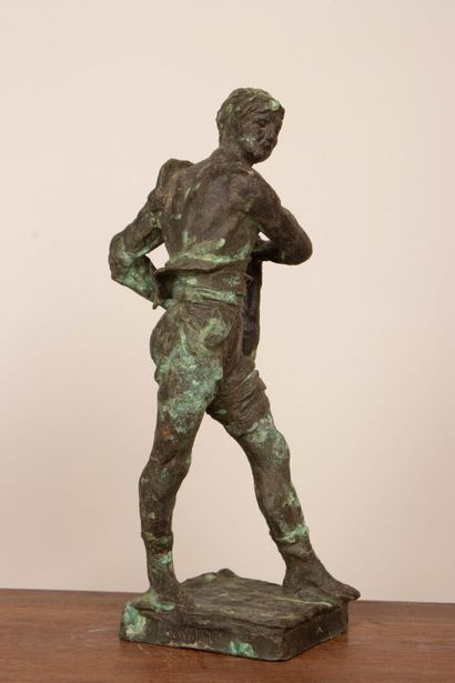 Ecole Française XX° dans le gout de l'antique
Gladiateur...