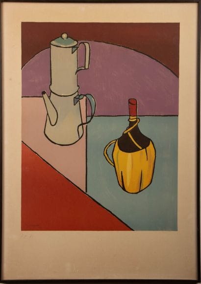 Alberto MAGNELLI (1888-1971) 
Still life...