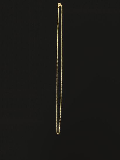 Chain in 750°/00 gold, forçat link.
Length:...