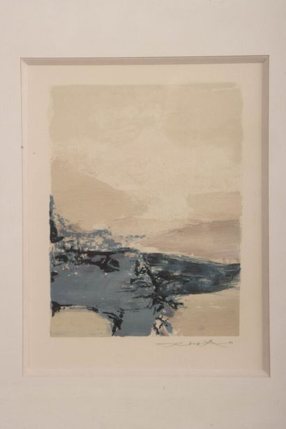 ZAO Wou-Ki (1921-2013)
Untitled
Lithograph...