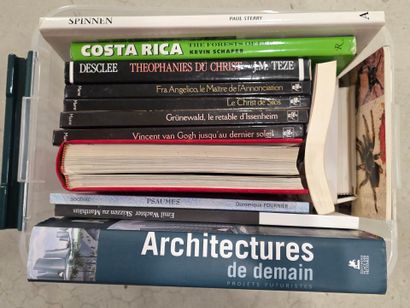Lot de livres dont architecture