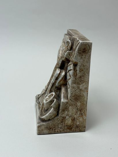 MOUGIN Nancy, 
Sculpture en céramique en...