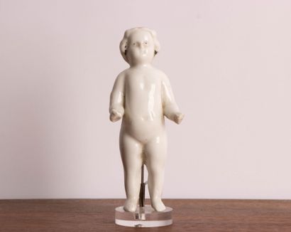 Frozen Charlotte en porcelaine tendre XIX°
H....