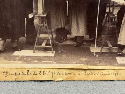 Photographie ancienne: Bureau d'étude des...