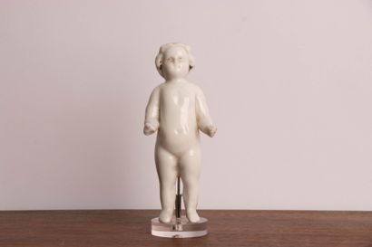 Frozen Charlotte en porcelaine tendre XIX°
H....
