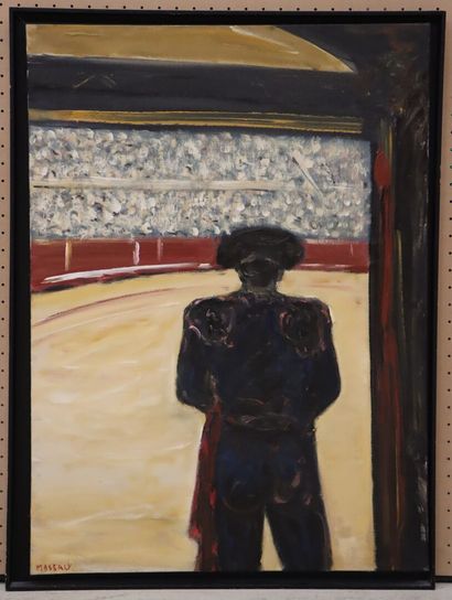 MASSALY XX° 
Le Torero
Huile sur toile moderne
106...