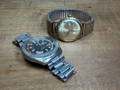 Deux montres d'homme années 1960
- LIP -...