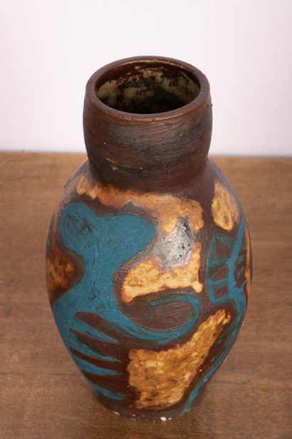 Lot de céramiques : Louis Dage 
- vase en...