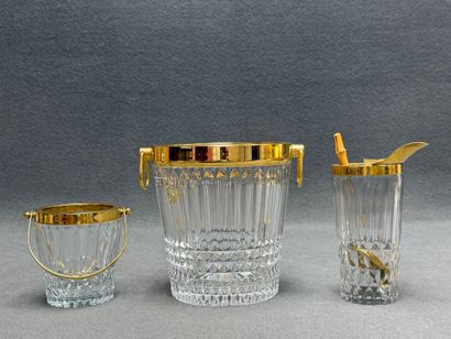 Shaker, seau à Champagne et seau à glaçons...
