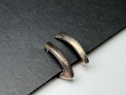 Paire de boucles d'oreille en argent 925°/00
10,48...