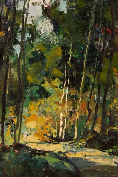 Robert FALCUCCI (1900-1989)
Forêt de Sougères
huile...
