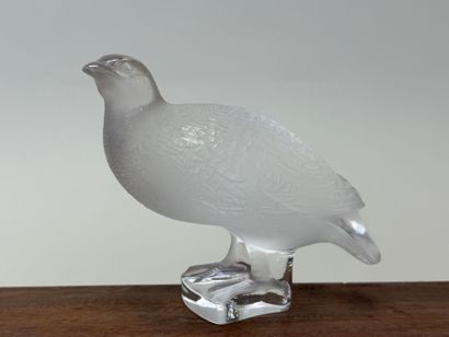 LALIQUE France
Perdrix inquiète, modèle créé...