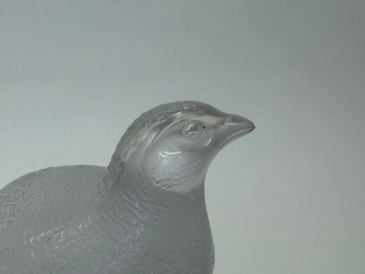 LALIQUE France
Perdrix inquiète, modèle créé...