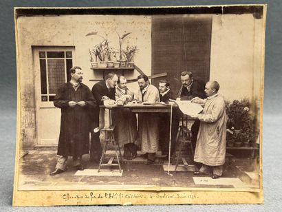 Photographie ancienne: Bureau d'étude des...